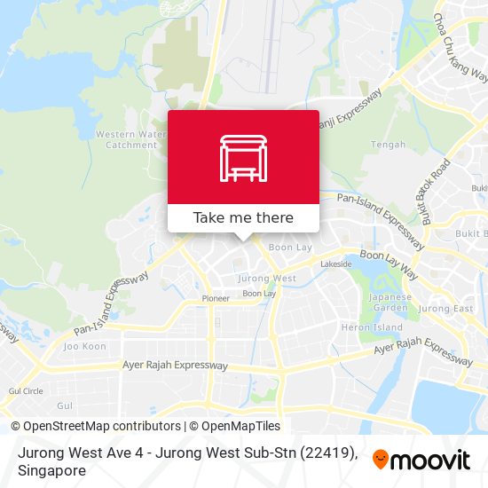 Jurong West Ave 4 - Jurong West Sub-Stn (22419) map