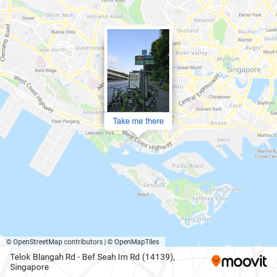Telok Blangah Rd - Bef Seah Im Rd (14139)地图