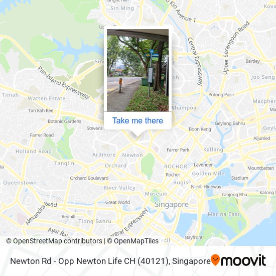 Newton Rd - Opp Newton Life CH (40121) map