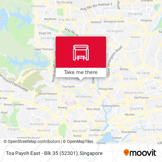 Toa Payoh East - Blk 35 (52301) map