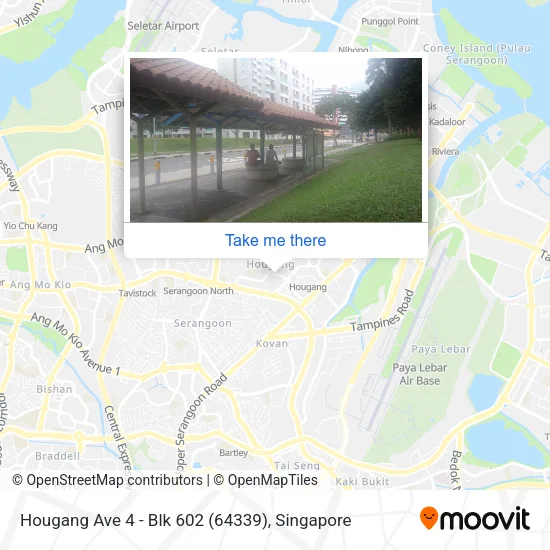 Hougang Ave 4 - Blk 602 (64339)地图