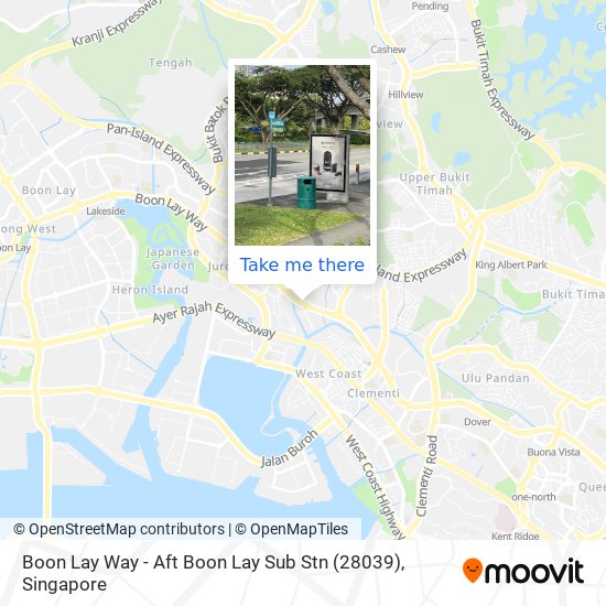 Boon Lay Way - Aft Boon Lay Sub Stn (28039) map