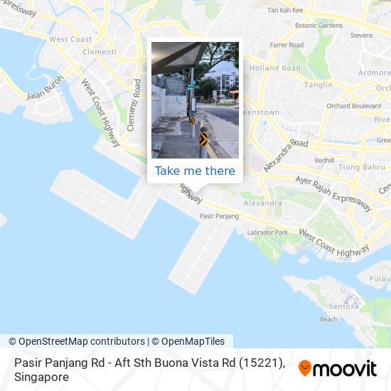 Pasir Panjang Rd - Aft Sth Buona Vista Rd  (15221) map