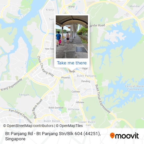 Bt Panjang Rd - Bt Panjang Stn / Blk 604 (44251)地图