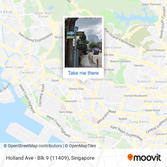 Holland Ave - Blk 9 (11409) map
