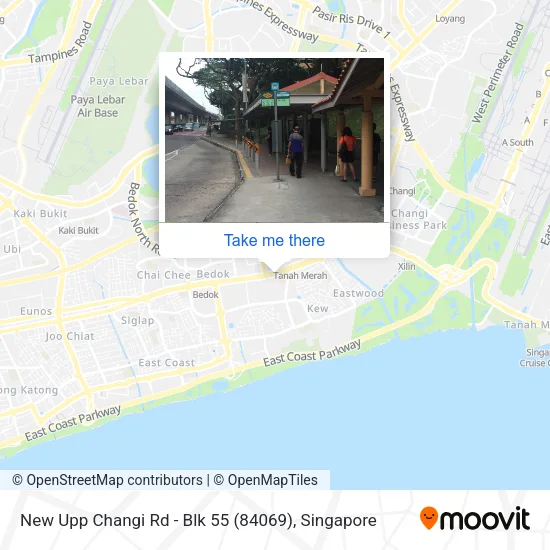 New Upp Changi Rd - Blk 55 (84069)地图
