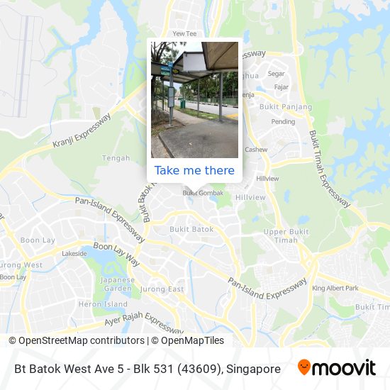 Bt Batok West Ave 5 - Blk 531 (43609) map