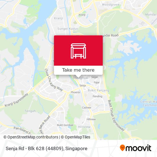 Senja Rd - Blk 628 (44809) map