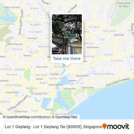 Lor 1 Geylang - Lor 1 Geylang Ter (80009) map