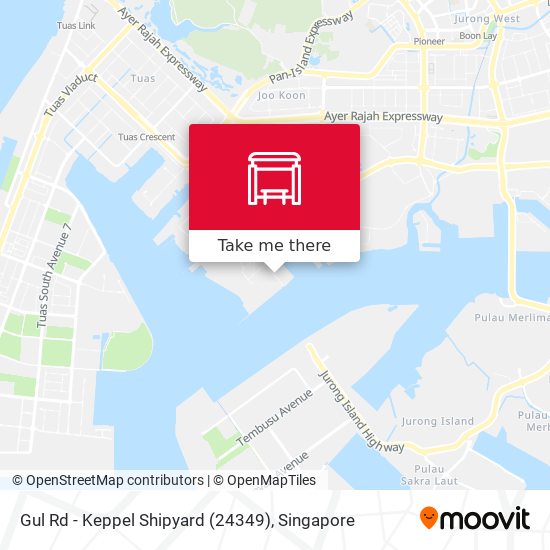 Gul Rd - Keppel Shipyard (24349) map