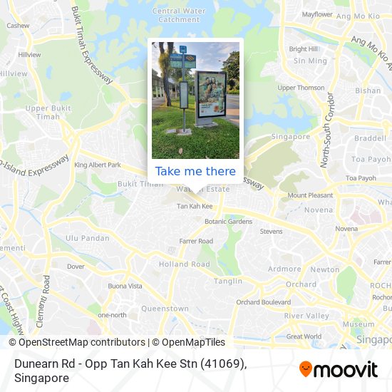 Dunearn Rd - Opp Tan Kah Kee Stn (41069) map