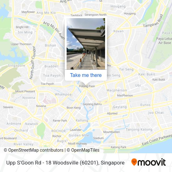 Upp S'Goon Rd - 18 Woodsville (60201) map
