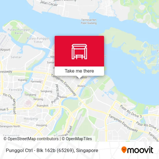 Punggol Ctrl - Blk 162b (65269) map