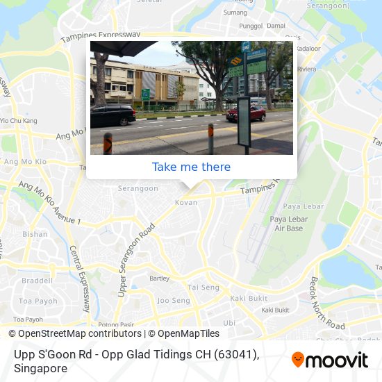 Upp S'Goon Rd - Opp Glad Tidings CH (63041) map