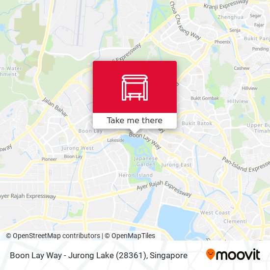 Boon Lay Way - Jurong Lake (28361) map