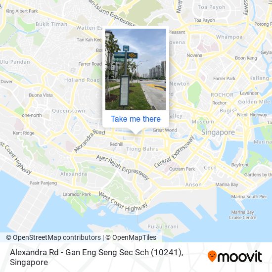 Alexandra Rd - Gan Eng Seng Sec Sch (10241) map