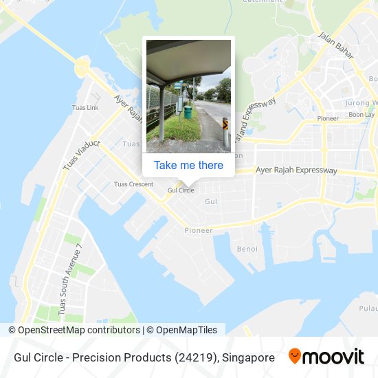 Gul Circle - Precision Products (24219) map