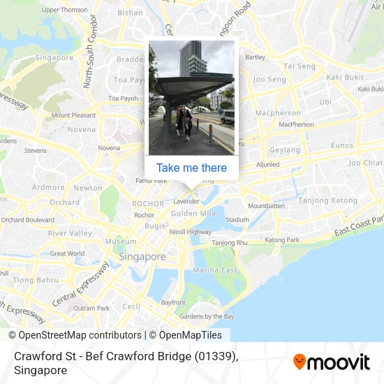 Crawford St - Bef Crawford Bridge (01339)地图