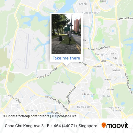 Choa Chu Kang Ave 3 - Blk 464 (44071) map