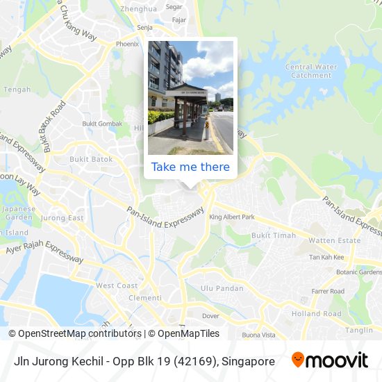 Jln Jurong Kechil - Opp Blk 19 (42169)地图