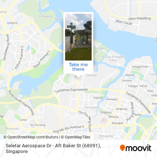 Seletar Aerospace Dr - Aft Baker St (68091) map