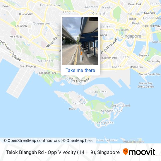 Telok Blangah Rd - Opp Vivocity (14119) map