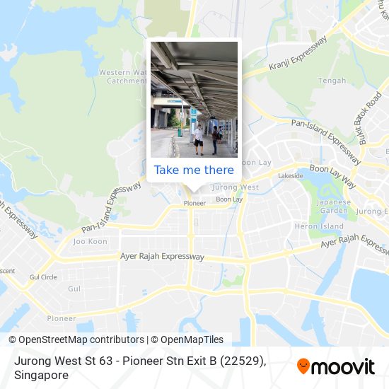 Jurong West St 63 - Pioneer Stn Exit B (22529) map