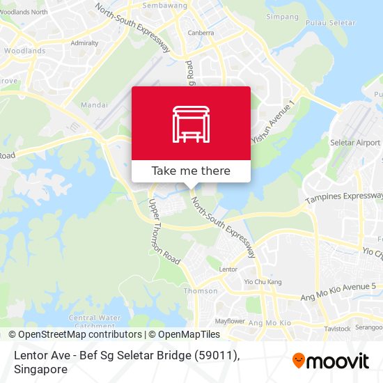 Lentor Ave - Bef Sg Seletar Bridge (59011) map