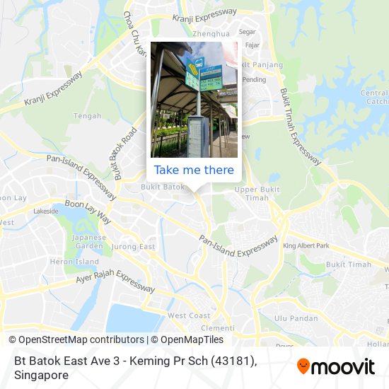 Bt Batok East Ave 3 - Keming Pr Sch (43181) map