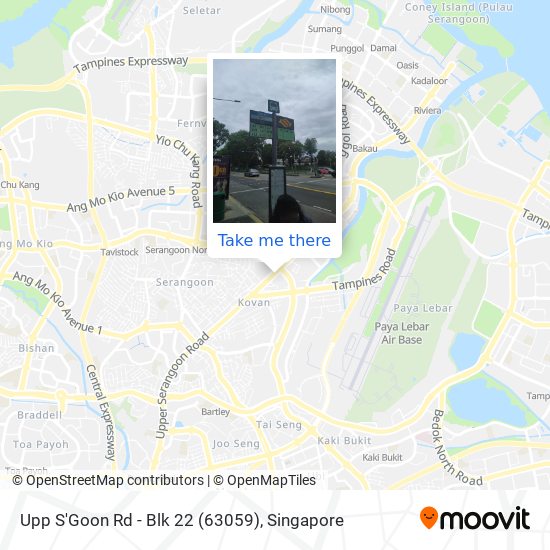 Upp S'Goon Rd - Blk 22 (63059) map