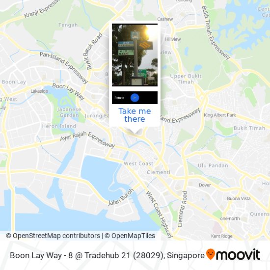 Boon Lay Way - 8 @ Tradehub 21 (28029) map