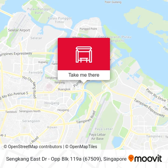 Sengkang East Dr - Opp Blk 119a (67509) map