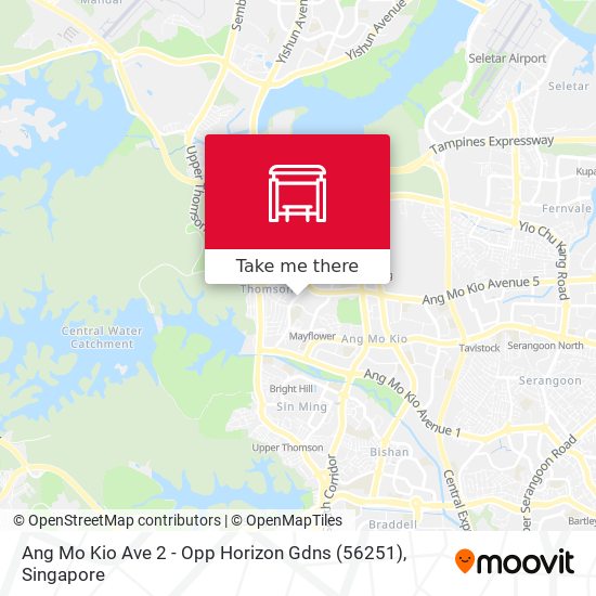 Ang Mo Kio Ave 2 - Opp Horizon Gdns (56251) map
