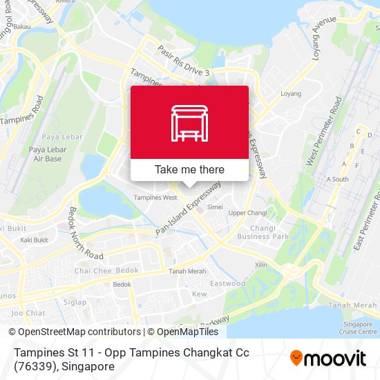 Tampines St 11 - Opp Tampines Changkat Cc (76339)地图