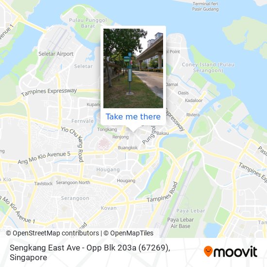 Sengkang East Ave - Opp Blk 203a (67269) map