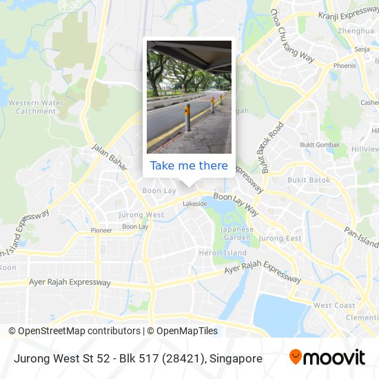 Jurong West St 52 - Blk 517 (28421) map