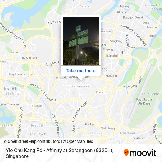Yio Chu Kang Rd - Affinity at Serangoon (63201) map