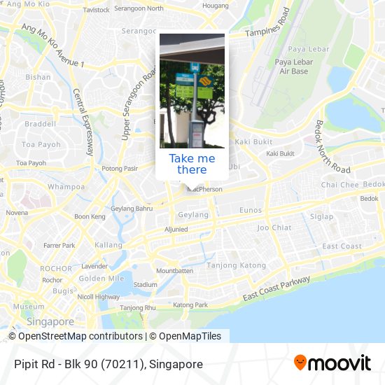 Pipit Rd - Blk 90 (70211) map