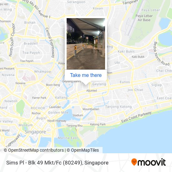 Sims Pl - Blk 49 Mkt / Fc (80249) map