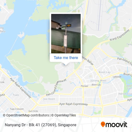 Nanyang Dr - Blk 41 (27069)地图