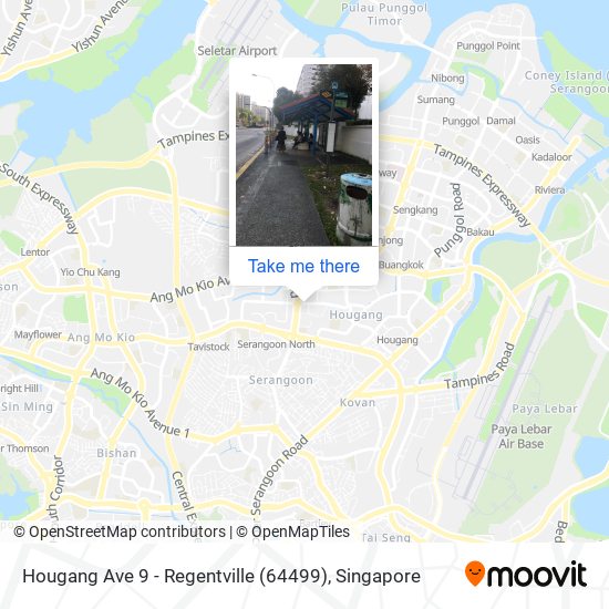 Hougang Ave 9 - Regentville (64499)地图