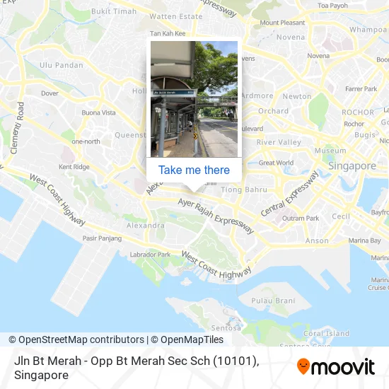 Jln Bt Merah - Opp Bt Merah Sec Sch (10101)地图
