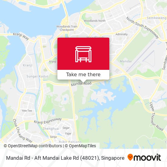Mandai Rd - Aft Mandai Lake Rd (48021) map