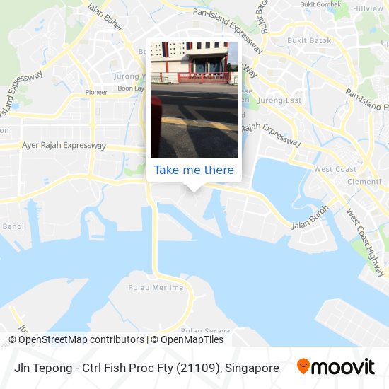 Jln Tepong - Ctrl Fish Proc Fty (21109) map
