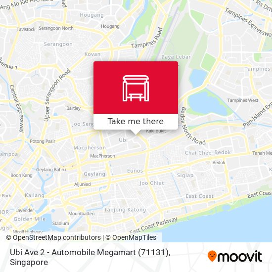 Ubi Ave 2 - Automobile Megamart (71131) map