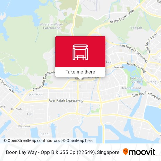 Boon Lay Way - Opp Blk 655 Cp (22549) map