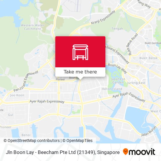 Jln Boon Lay - Beecham Pte Ltd (21349) map