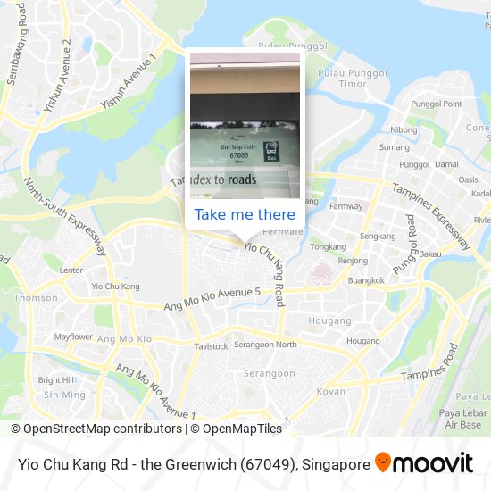 Yio Chu Kang Rd - the Greenwich (67049)地图