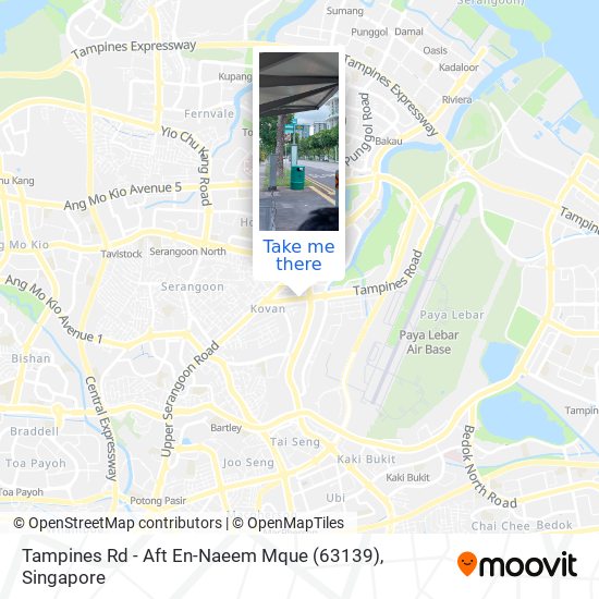 Tampines Rd - Aft En-Naeem Mque (63139) map