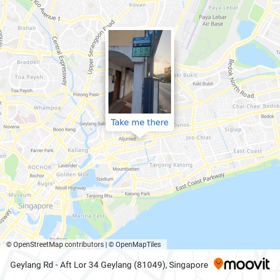 Geylang Rd - Aft Lor 34 Geylang (81049)地图